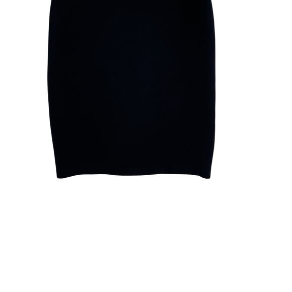 St. John Basics Skirt Santana Knit Pencil Pull-On Black Size US 10 - Picture 4 of 9